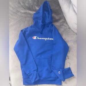 Champion Royal Blue Athletic Hoodie